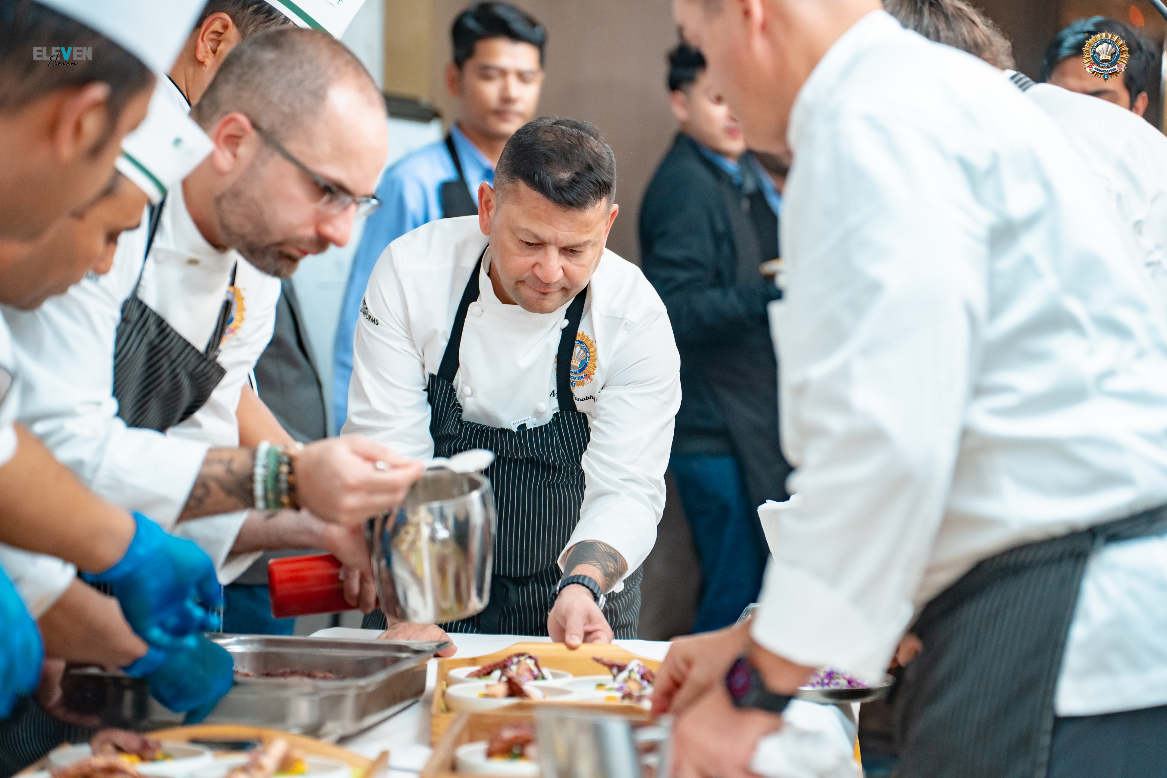 Chef Team on the Kathmandu Rooftop Venue